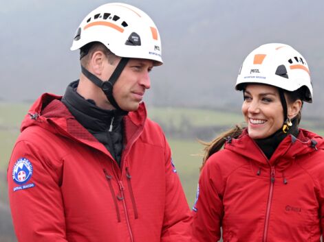 PHOTOS - Kate Middleton et William en pleine escalade lors d'une journée sportive avant le couronnement de Charles III