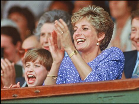 PHOTOS - Lady Diana : ses plus belles photos au tournoi de tennis de Wimbledon 