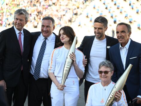 PHOTOS - JO de Paris 2024 : Tony Estanguet, Nikos Aliagas… Ces personnalités présentes lors de la cérémonie de passation de la flamme olympique