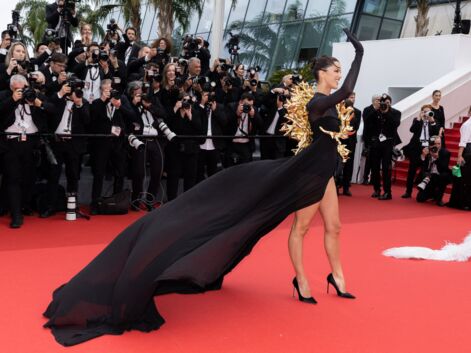PHOTOS – Cannes 2024 : Iris Mittenaere, Eva Longoria, Bilal Hassani… les traines des stars glissent sur le red carpet de Cannes