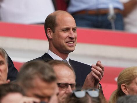 PHOTO - Match Angleterre / Suisse : le prince William fait le show 