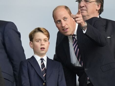 PHOTOS - William et George réunis pour l'Euro 2024 : toutes les images du duo père-fils