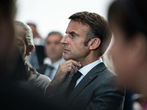 PHOTOS - Jean-Pierre Elkabbach : Léa Salamé et Emmanuel Macron réunis pour un hommage qui divise
