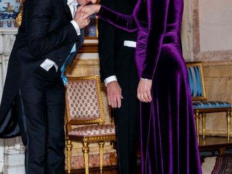 PHOTOS - Les plus belles tenues du dîner d'état organisé par la famille royale de Suède en l'honneur de Brigitte et Emmanuel Macron