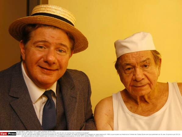 Michel Galabru et son fils Jean dans La femme du Boulanger en 1996