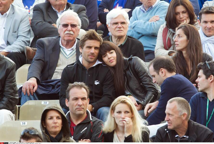 Nolwenn Leroy en 2012: une femme amoureuse au bras du tennisman Arnaud Clément, qui partage sa vie depuis 2008