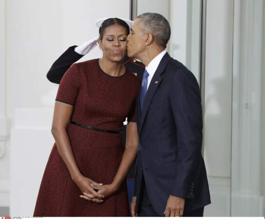 Barack Obama et sa femme Michelle se préparent à quitter la Maison blanche