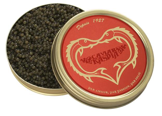 Caviar des Amoureux, à partir de 66 €, du 6 au 19 février chez Caviar Kaspia, 17 place de la Madeleine, Paris VIII