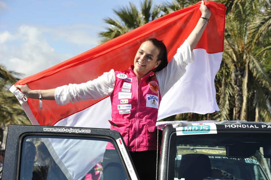Pauline Ducruet, victorieuse au Rallye Aïcha des Gazelles du Maroc 2018