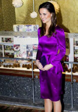 Pippa Middleton lors de la sortie de son livre, Celebration, en décembre 2012