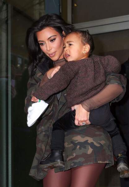 North West et sa mère Kim Kardashian