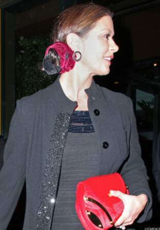 Catherine Zeta Jones se la joue flamenco avec son chouchou rouge écarlate