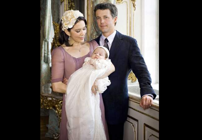 1er juillet 2007 Baptême d’Isabellafille de de la Princesse Mary de Danemark et du prince Frederik de Danemark