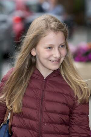 Elisabeth, 13 ans, princesse héritière du royaume de Belgique 
