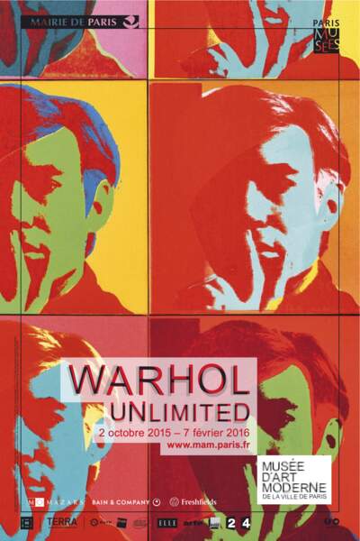 Warhol Unlimited, au Musée d'art moderne de Paris