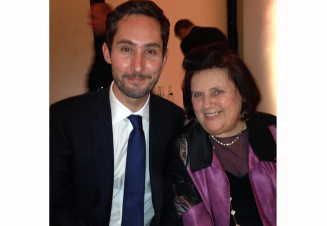 Suzy Menkes et Kevin Systrom