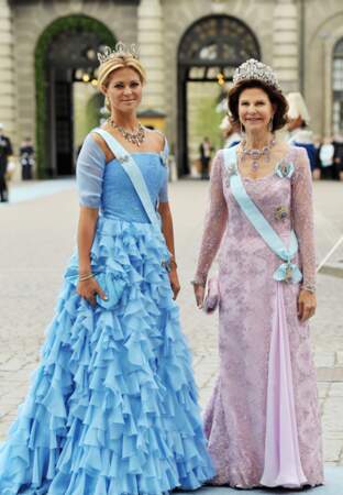 Juin 2010: Madeleine marie sa soeur Victoria de Suède