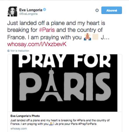 Eva Longoria, la plus Française des Américaines se souvient de Paris