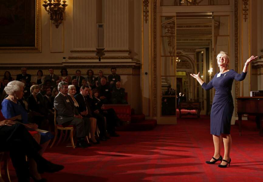 Helen Mirren revisite Shakespeare à Buckingham Palace