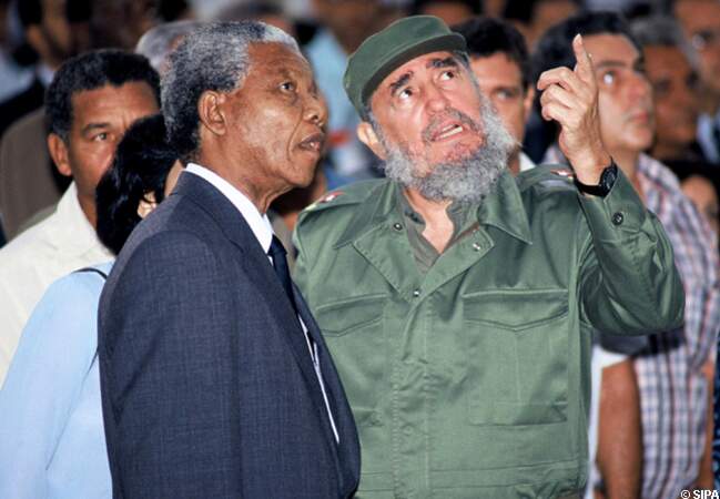 avec Fidel Castro