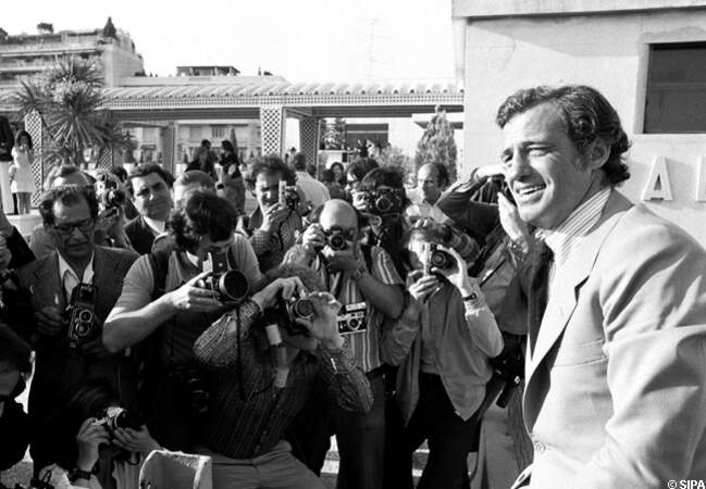 Jean-Paul Belmondo au festival de Cannes