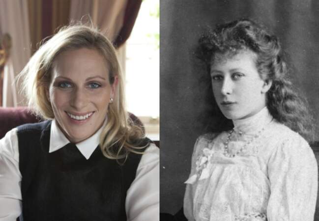 Zara Phillips et la princesse Mary, la fille unique du roi George V