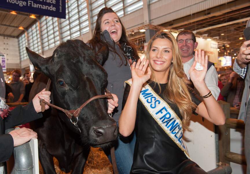 Miss France au Salon de l'Agriculture 2015