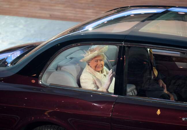 Arrivée de la Reine Elisabeth II aux Commonwealth Games 2014
