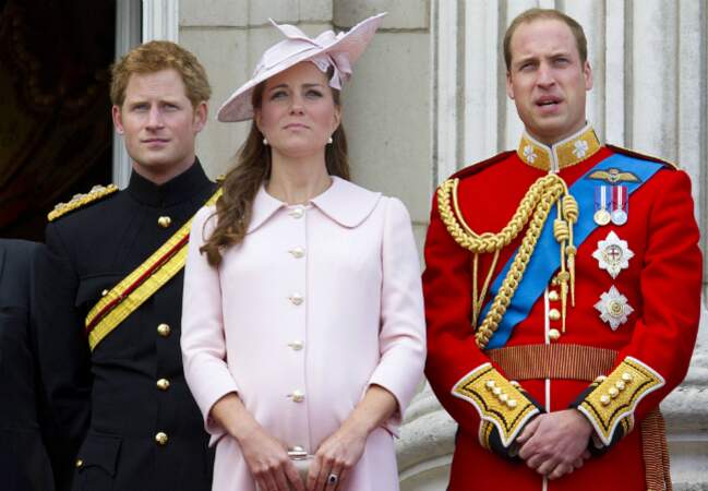 Le Prince Harry, Kate Middleton, et le Prince William