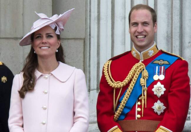 Le duc et la duchesse de Cambridge, William et Kate