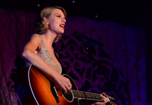 Taylor sur scène