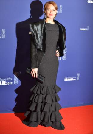 Bérénice Béjo en Azzedine Alaïa aux Oscars en 2012