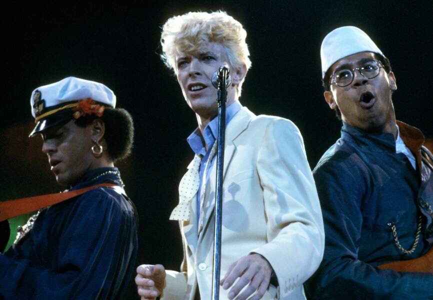 Août 1983: l'artiste est au Forum de Los Angeles pour sa tournée "Serious Moonlight"