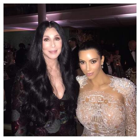 Kim Kardashian et Cher 