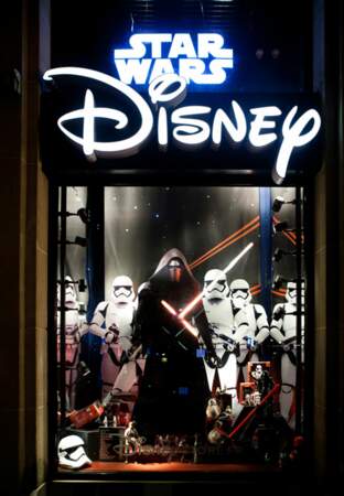 La vitrine du Disney Store