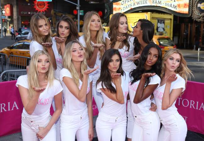 Les anges de Victoria's Secret ont fait le show à New York, le 28 juillet