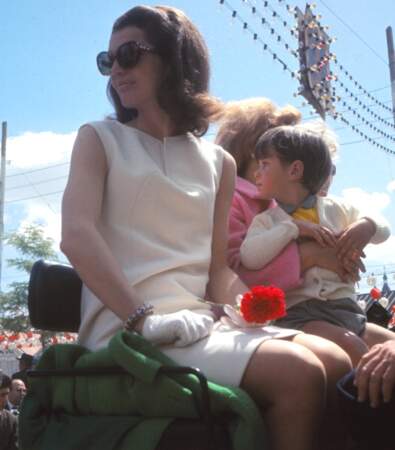 Avec son fils et la Duchesse d’Alba en 1966