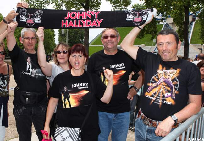 Les fans de Johnny Hallyday