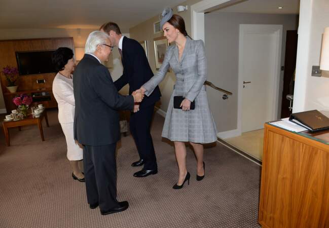 Le couple présidentiel de Singapour a reçu Kate et William en septembre 2012