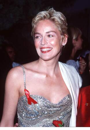 Sharon Stone à Cannes en 1998