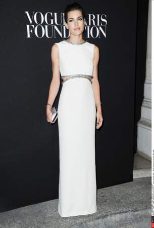 Charlotte Casiraghi au gala de la Vogue Fondation, habillée par Gucci 