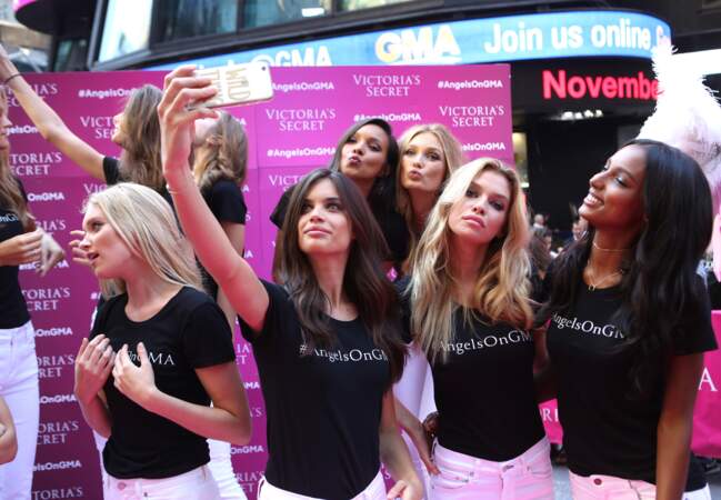 Les anges Victoria's Secret pour l'émission Good Morning America