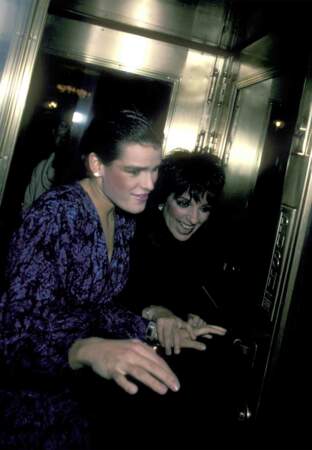 En 1984 avec Liza Minelli à New York