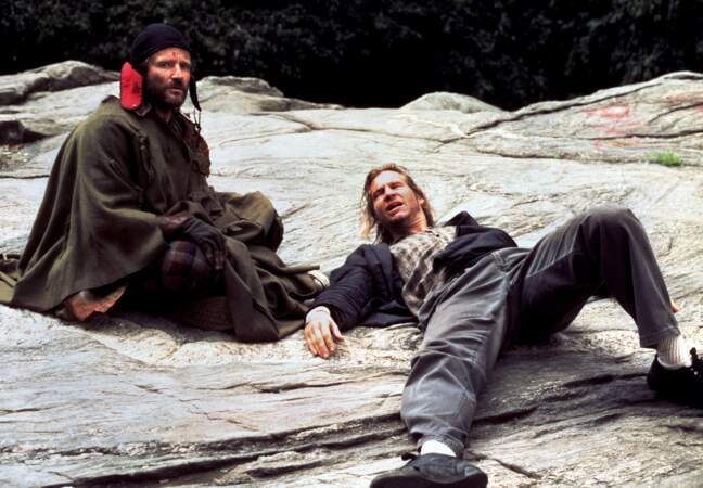 Dans la peau d'un SDF, au côté de Jeff Bridges dans le film "Le Roi pêcheur" de Terry Gilliam en 1991