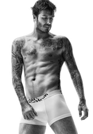David Beckham, libre de ses mouvements dans son caleçon