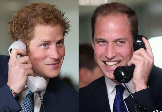 Les princes Harry et William ont répondu à de nombreux appels