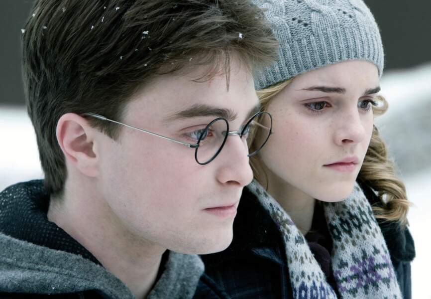 Emma Watson et Daniel Radcliff dans Harry Potter