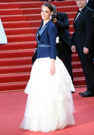 Bérénice Bejo en Alexis Mabille Couture (coiffure Dessange)