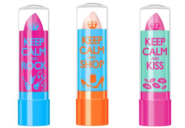 Rimmel, Baumes Keep calm and be beautiful, 4,50€