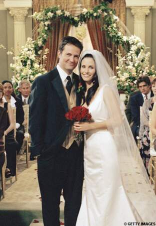 L'histoire d'amour entre Chandler et Monica se termine pas un beau mariage